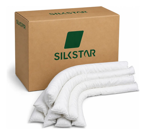 Kit 10 Cordões Absorventes para Óleo, Diesel e Solventes