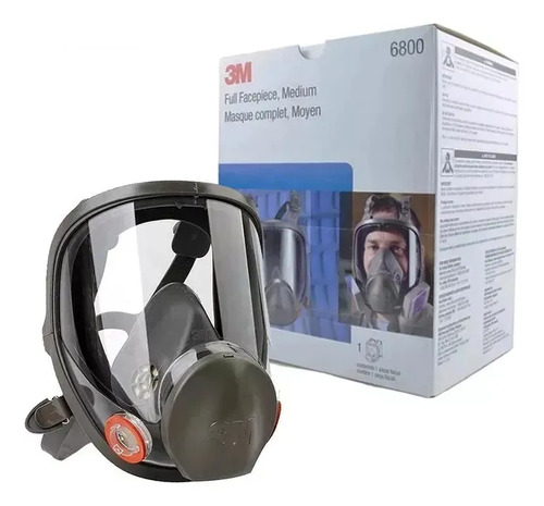 Respirador Facial Inteiro 3M Série 6800