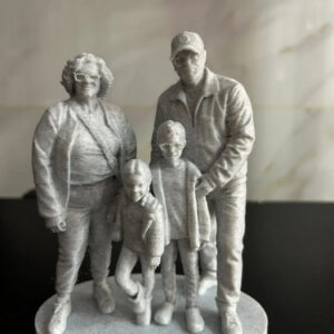 Estátua Personalizada a Partir da Sua Foto – Impressão 3D