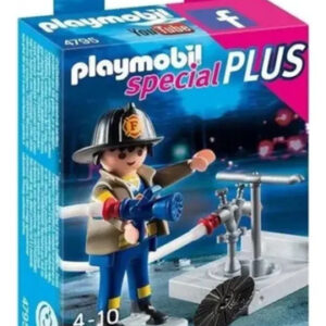 Playmobil 4795 – Bombeiro com Hidrante e Acessórios