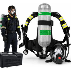 Conjunto de Respiração Autônoma com Cilindro de Fibra de Carbono 6,8 L – 300 bar