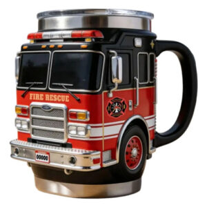 Caneca Térmica Dupla Camada Tema Corpo de Bombeiros
