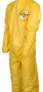 Kit 5 Macacões DuPont Tychem 2000 QC127S (CA 38647)