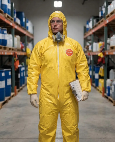Macacão DuPont Tychem 2000 QC127S Amarelo (CA 38647)